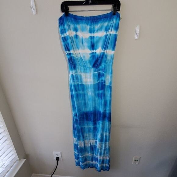 BUFFALO David Bitton tie dye maxi dress size‎ med - Picture 1 of 6